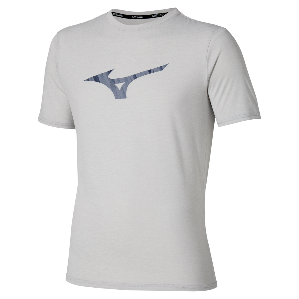 Mizuno Core Runbird Short Sleeve Tee Vapor Homme TailleXL